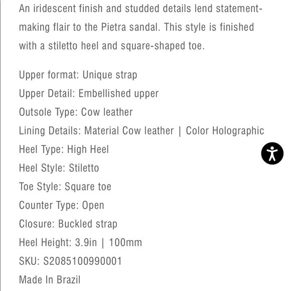 SCHUTZ Stiletto Sandal - Picture 5 of 5